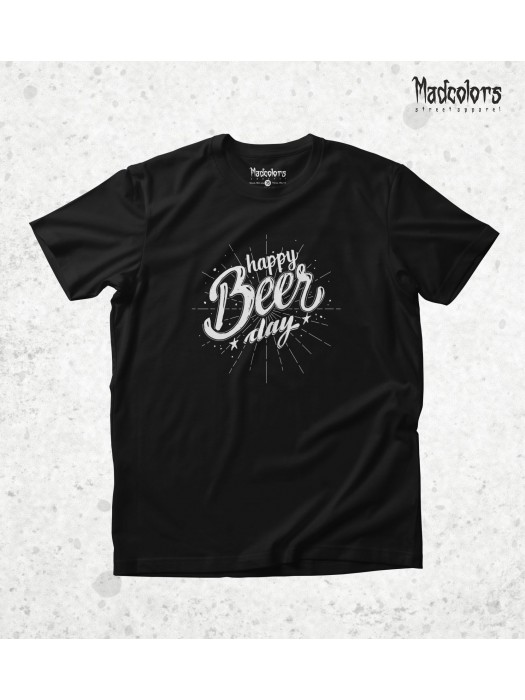 Тениска унисекс Madcolors - Happy BEER Day